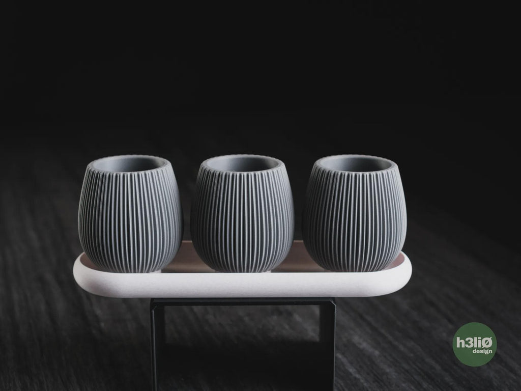 Baleal Geometric Planters, 3D printed in PLA, view 10 of 15