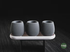 Baleal Geometric Planters, 3D printed in PLA, view 10 of 15