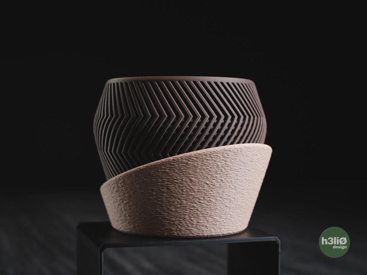 Braga Geometric Planter, 3D printed in PLA, view 7 of 15