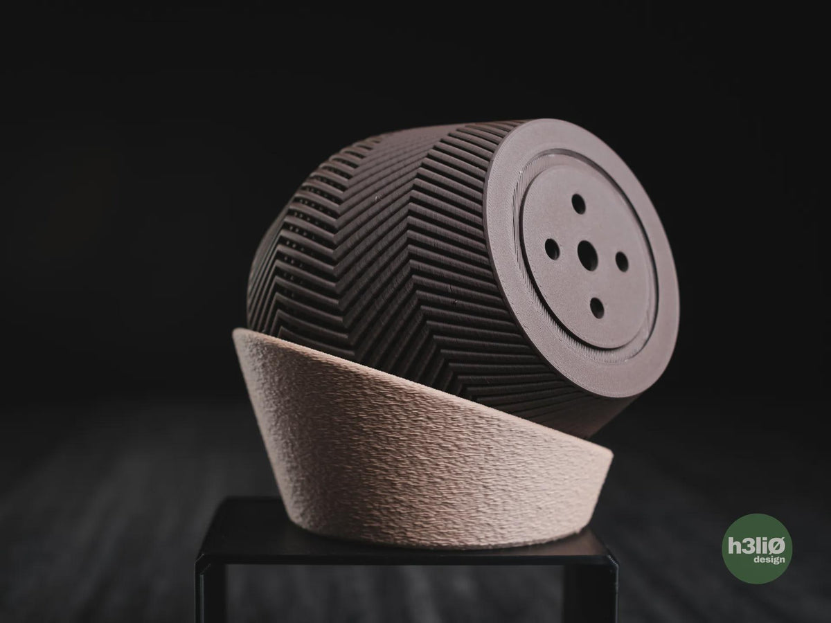 Braga Geometric Planter, 3D printed in PLA, view 13 of 15