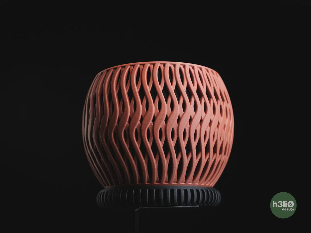 Briosi Geometric Planter, 3D printed in PLA, view 12 of 13