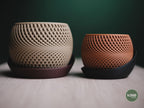 Drift Geometric Planter, 3D printed in PLA, view 5 of 11
