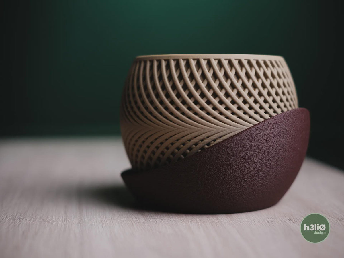 Drift Geometric Planter, 3D printed in PLA, view 11 of 11