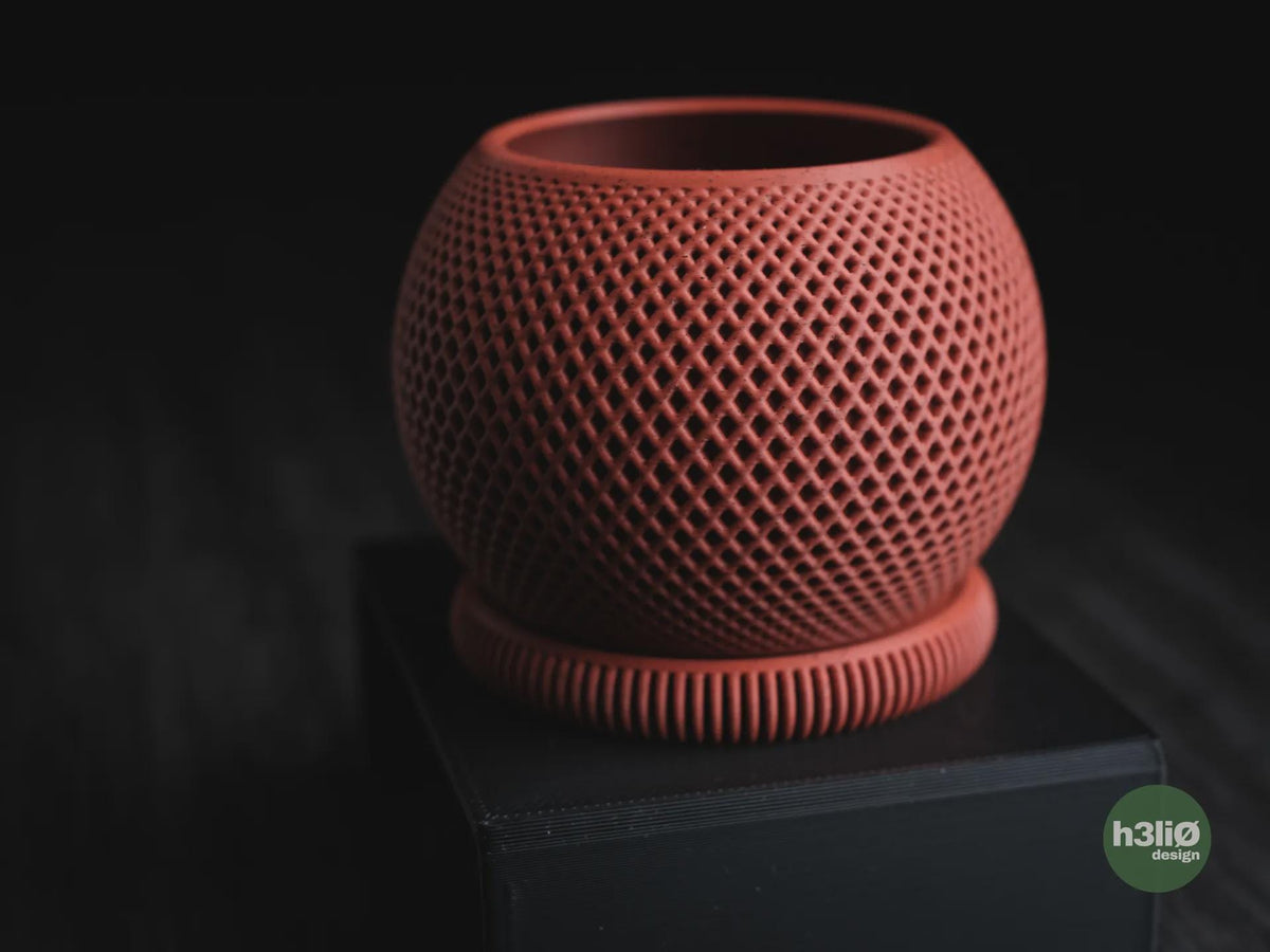 Dusk Geometric Planter, 3D printed in PLA, view 3 of 11