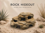Rock Hideout, 3D printed in PETG, for reptiles, amphibians and fish