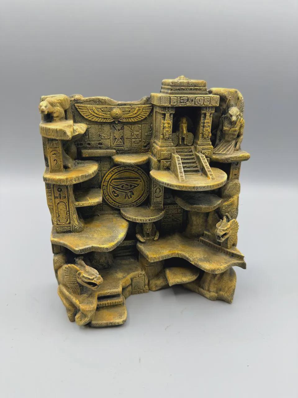 Pharaoh's Sanctuary 3D Background, 3D printed in PETG, view 3 of 7
