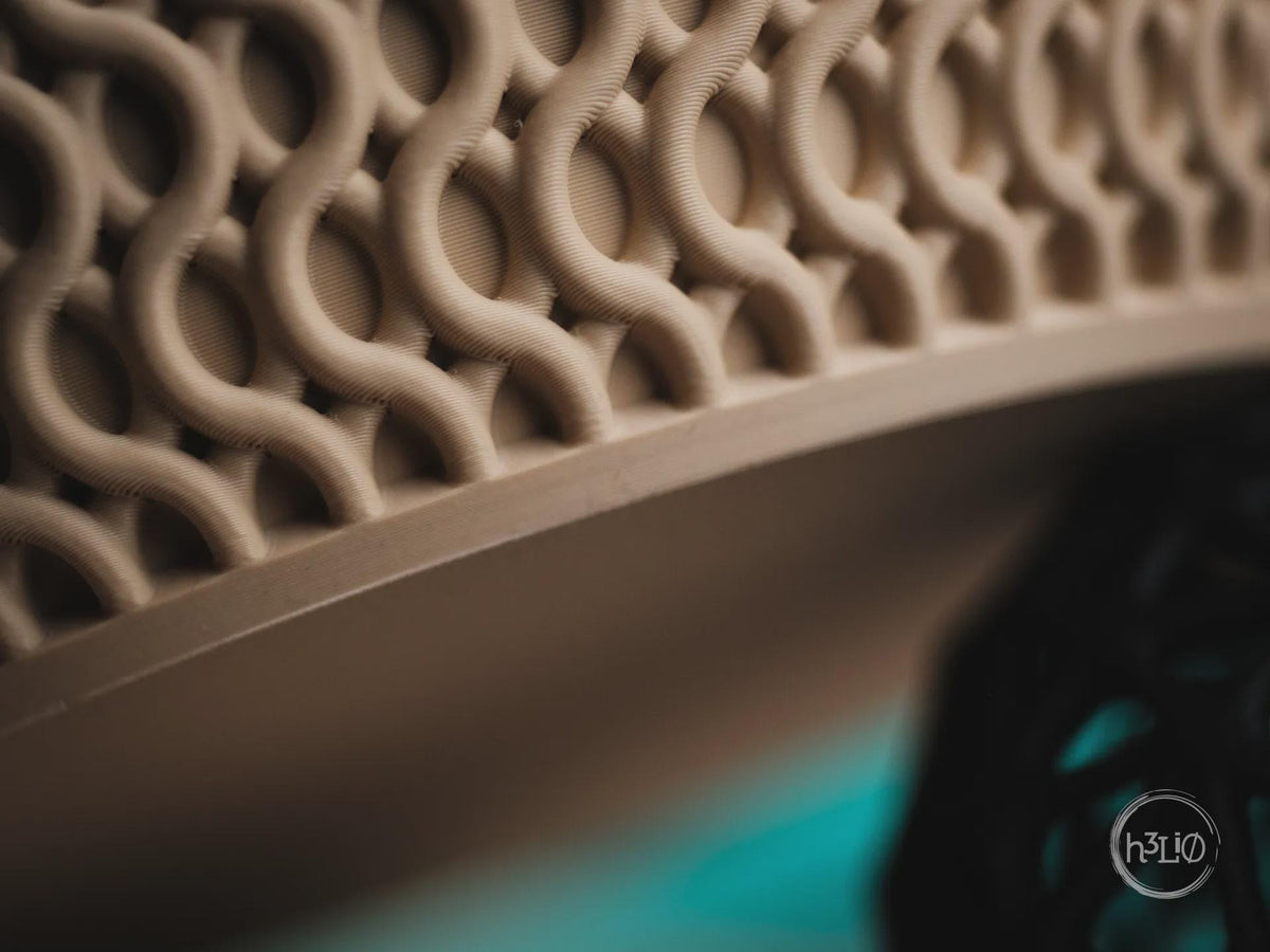 Echo Geometric Bowl, 3D printed in PLA, view 8 of 12