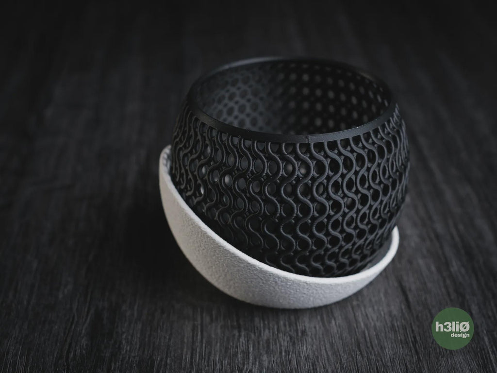 Echo Orchid Planter, 3D printed in PLA, view 3 of 10