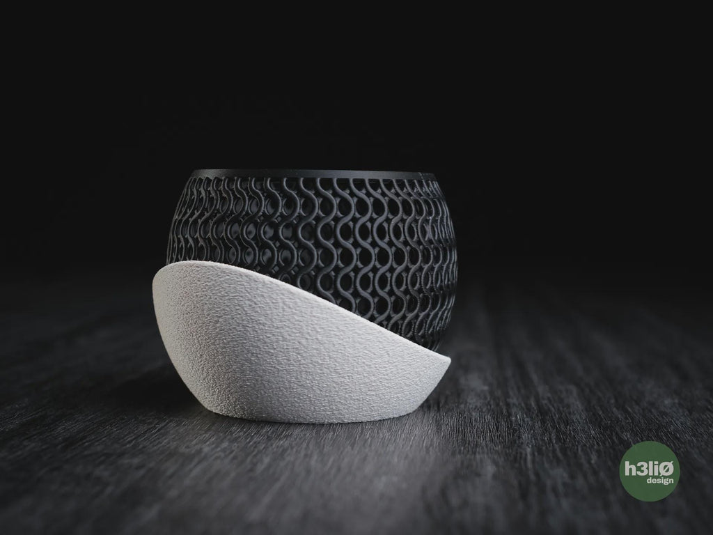 Echo Orchid Planter, 3D printed in PLA, view 7 of 10