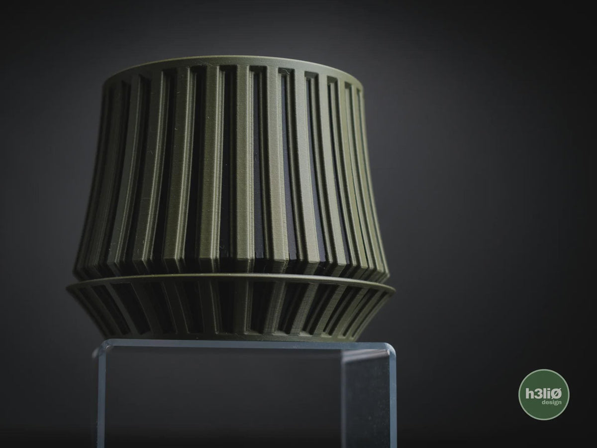 Echoic Geometric Planter, 3D printed in PLA, view 2 of 15