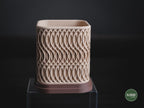 Glowtide Geometric Planter, 3D printed in PLA, view 3 of 8