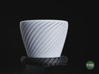Leira Geometric Planter, 3D printed in PLA, view 4 of 12