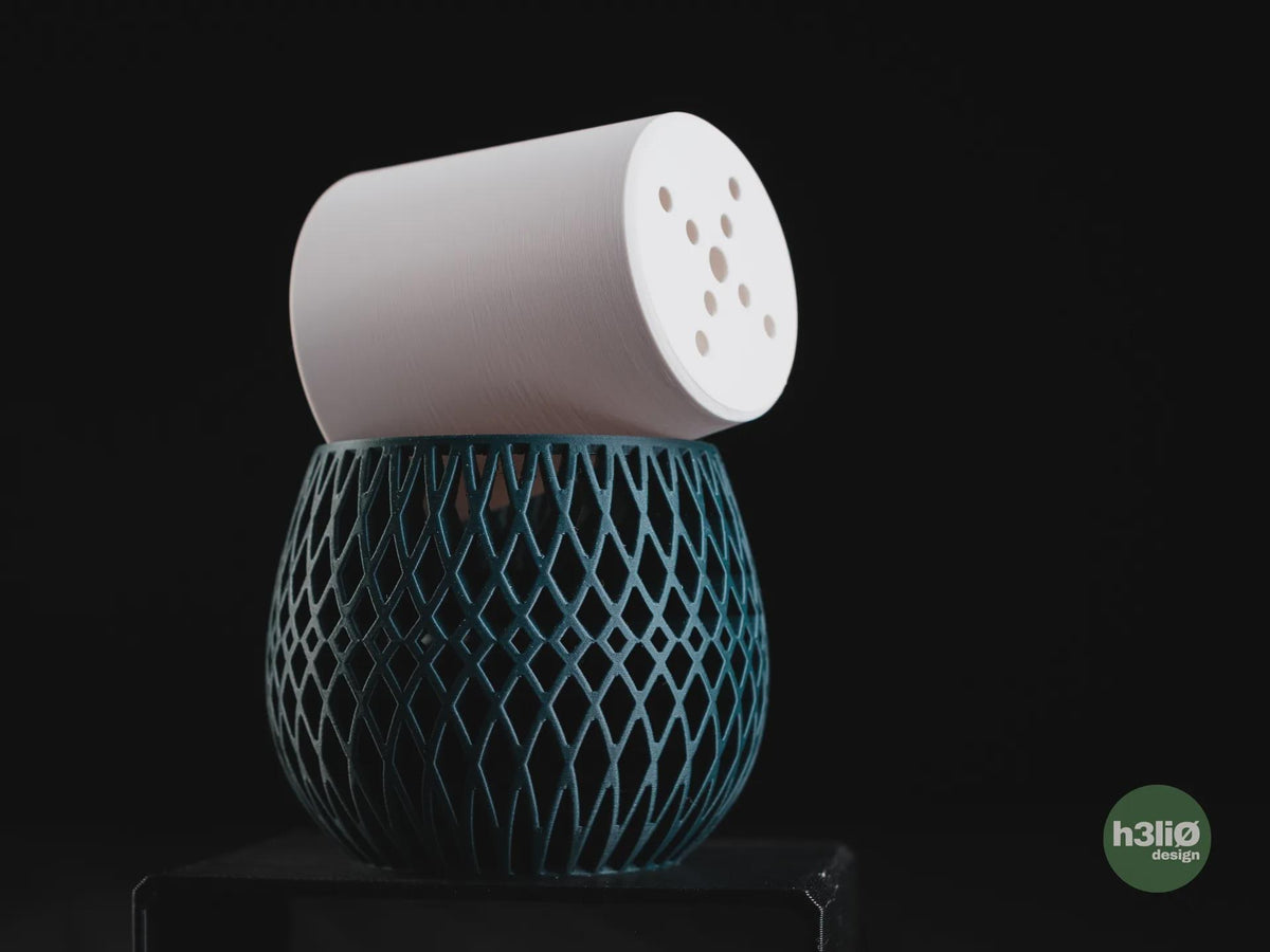 Maia Geometric Planter, 3D printed in PLA, view 2 of 13