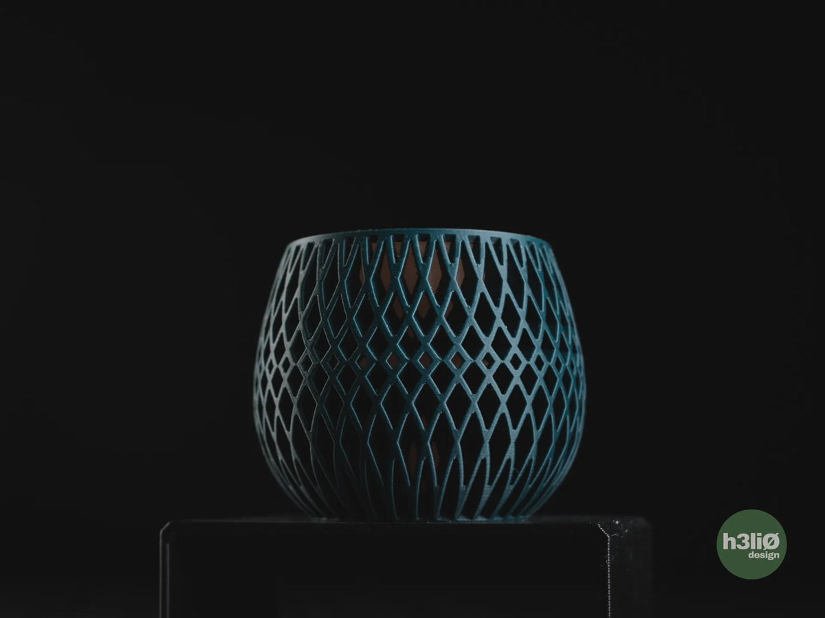 Maia Geometric Planter, 3D printed in PLA, view 10 of 13