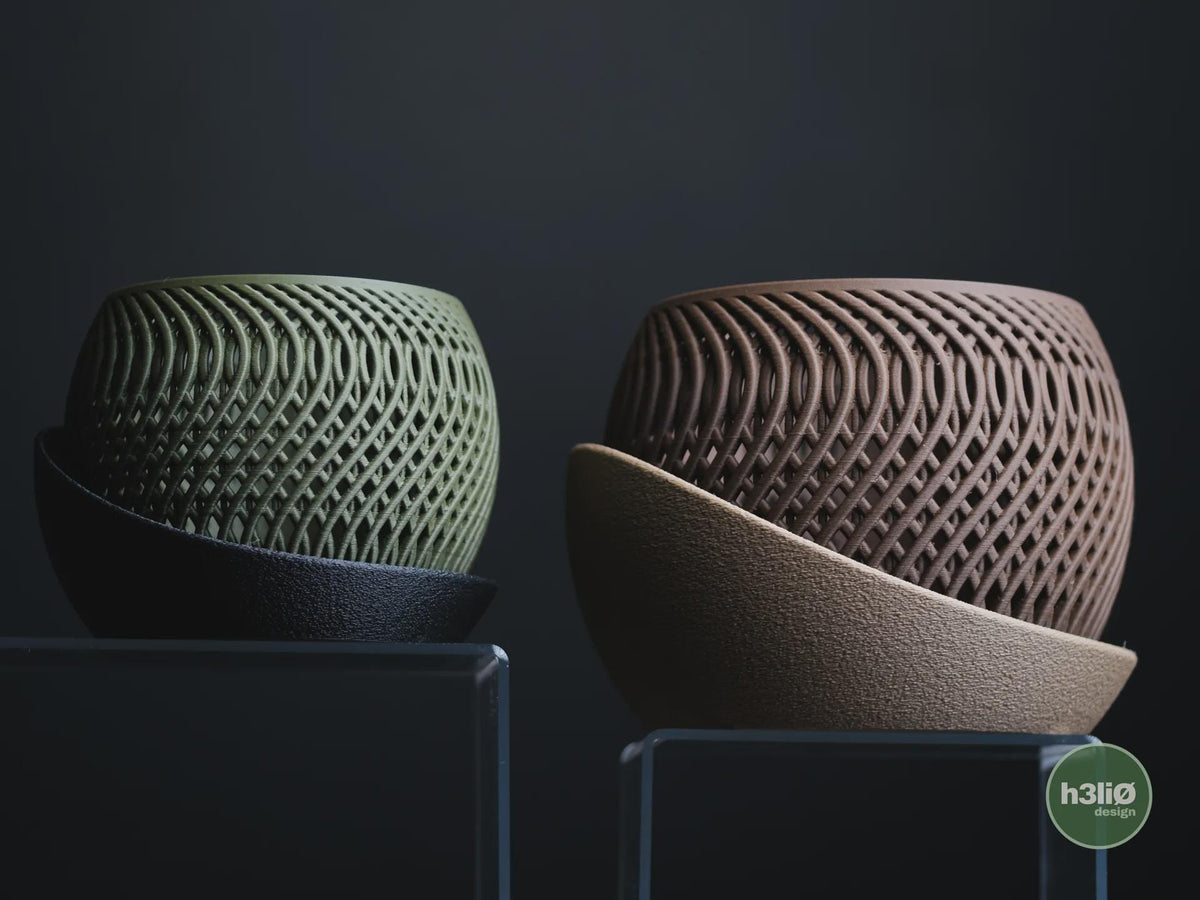 Mirage Orchid Planter, 3D printed in PLA, view 11 of 11