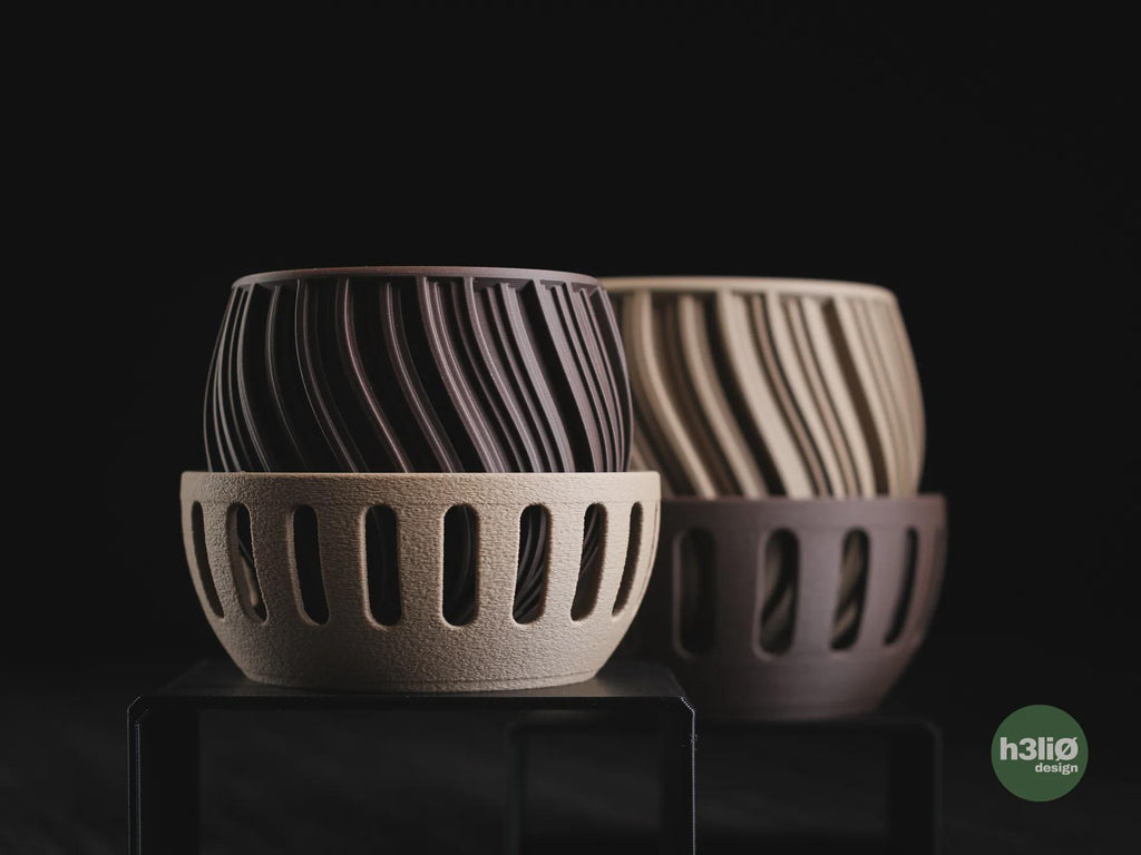 Odemira Geometric Planter, 3D printed in PLA, view 14 of 16
