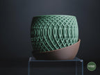Quasar Orchid Planter, 3D printed in PLA, view 8 of 13