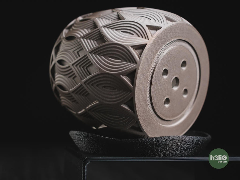 Salir Geometric Planter, 3D printed in PLA, view 3 of 10