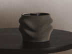 Fjord Wave Self-Watering Flower Pot Set, 3D printed in PLA, view 7 of 16