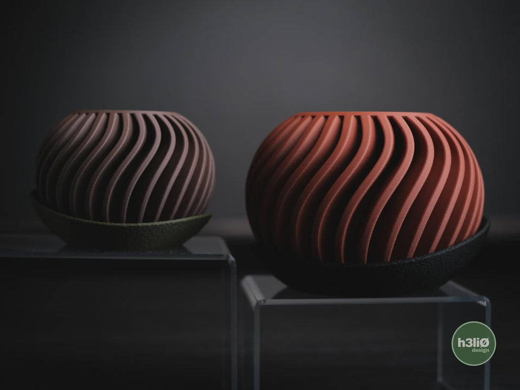 Surge Geometric Planter, 3D printed in PLA, view 2 of 10