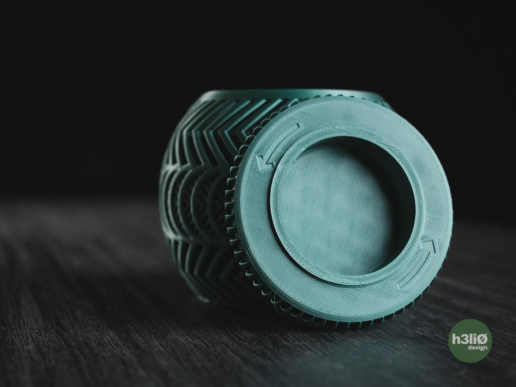 Tavira Geometric Planter, 3D printed in PLA, view 12 of 13