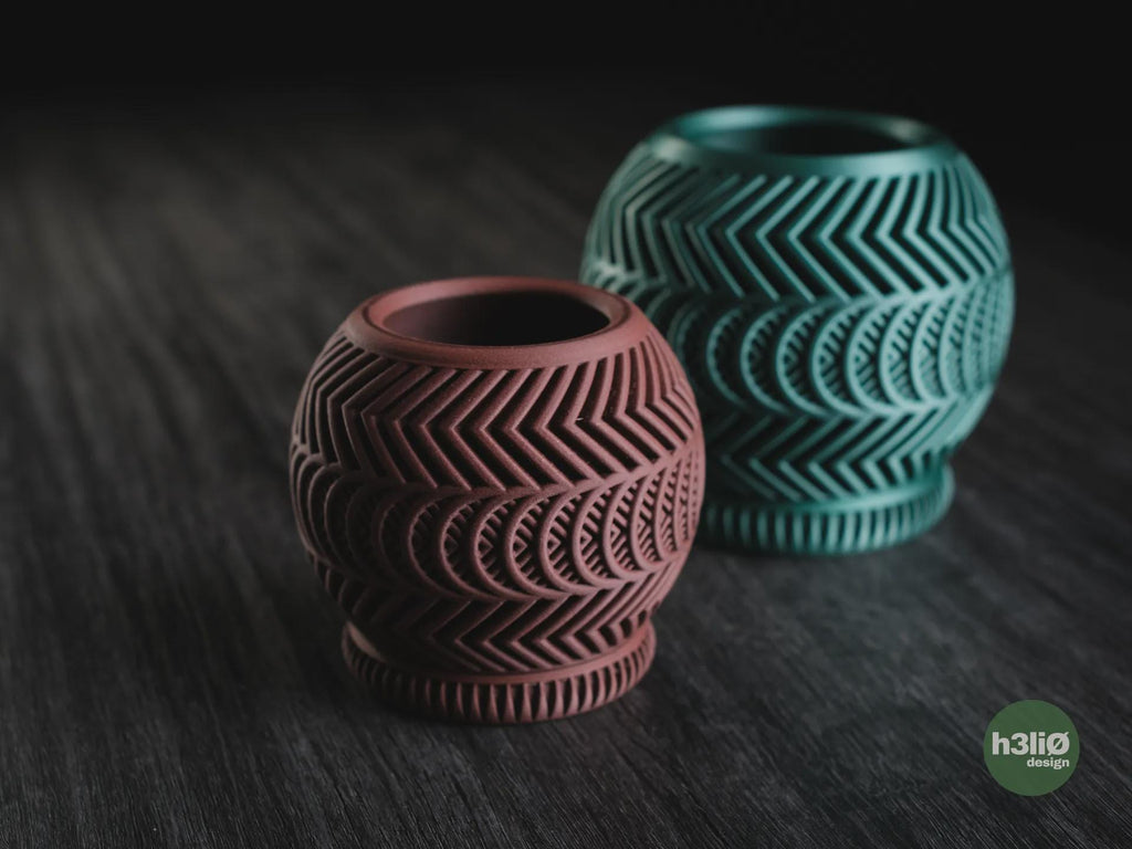 Tavira Geometric Planter, 3D printed in PLA, view 10 of 13