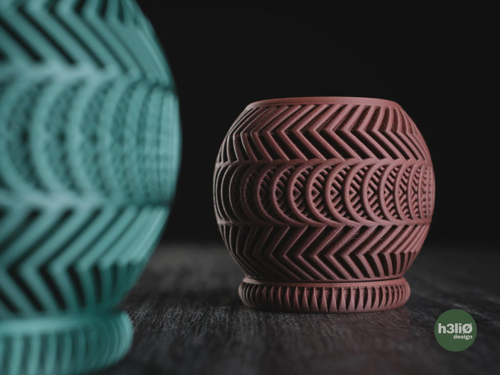 Tavira Geometric Planter, 3D printed in PLA, view 3 of 13
