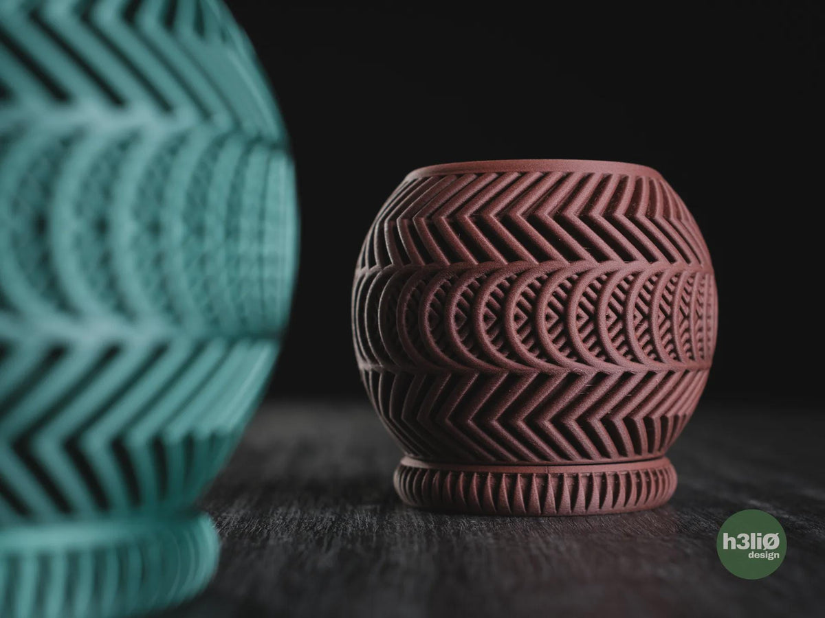 Tavira Geometric Planter, 3D printed in PLA, view 3 of 13
