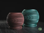 Tavira Geometric Planter, 3D printed in PLA, view 2 of 13