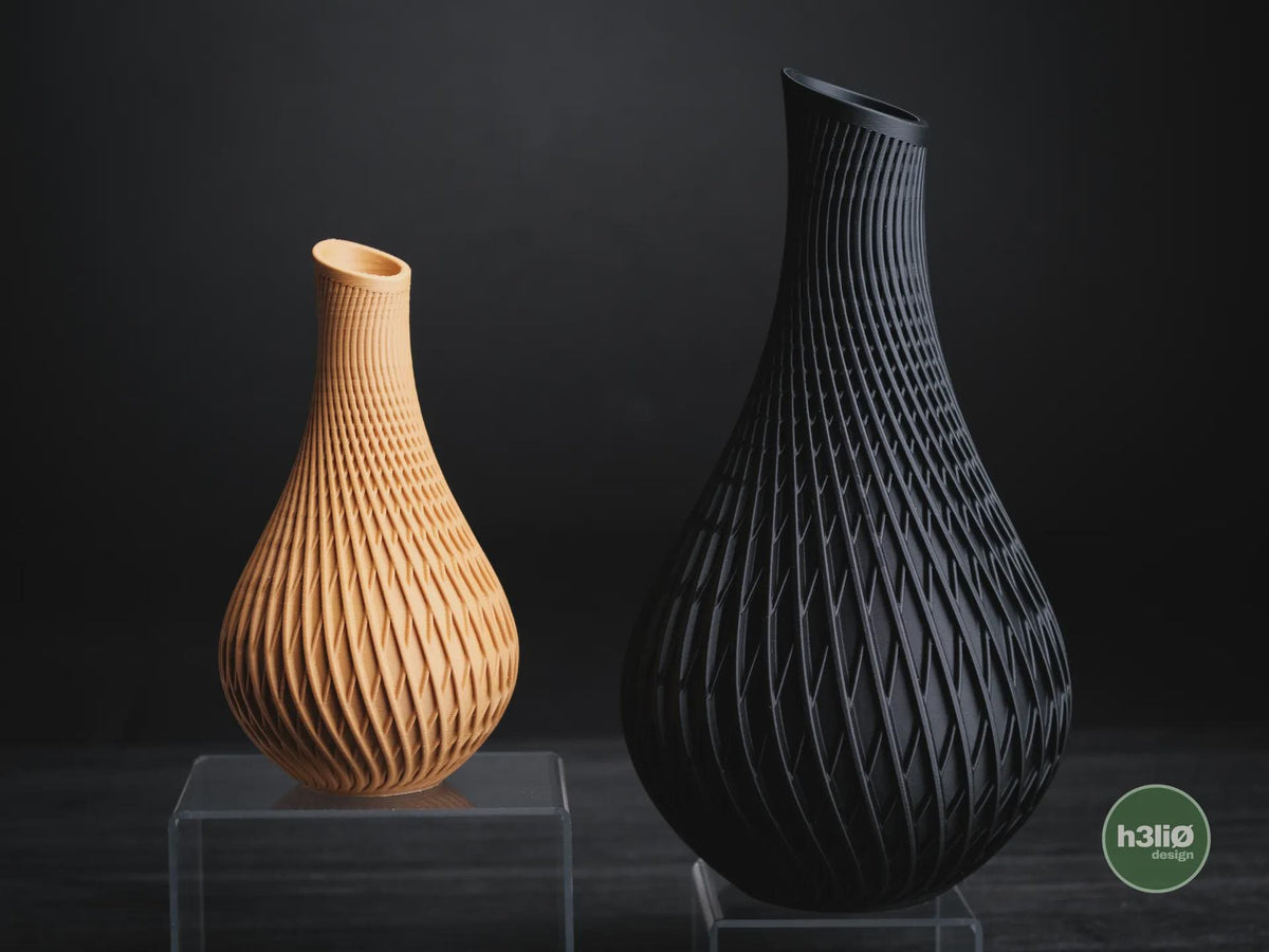 Vantra Geometric Vase, 3D printed in PLA, view 12 of 12