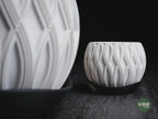 Velar Geometric Planter, 3D printed in PLA, view 4 of 11