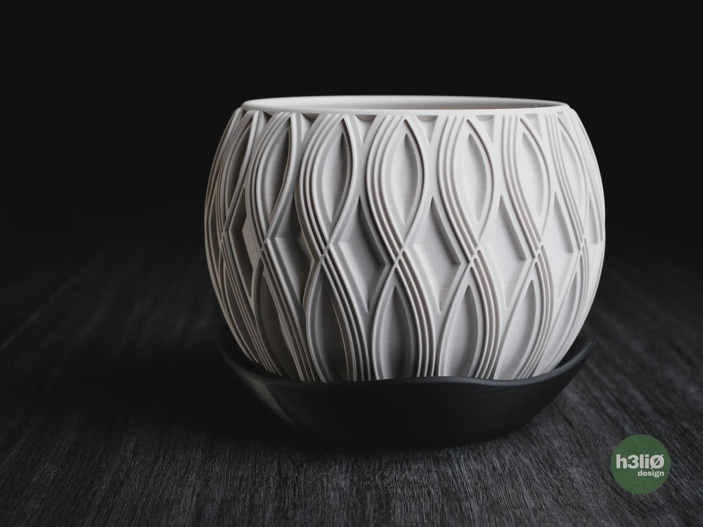 Velar Geometric Planter, 3D printed in PLA, view 5 of 11