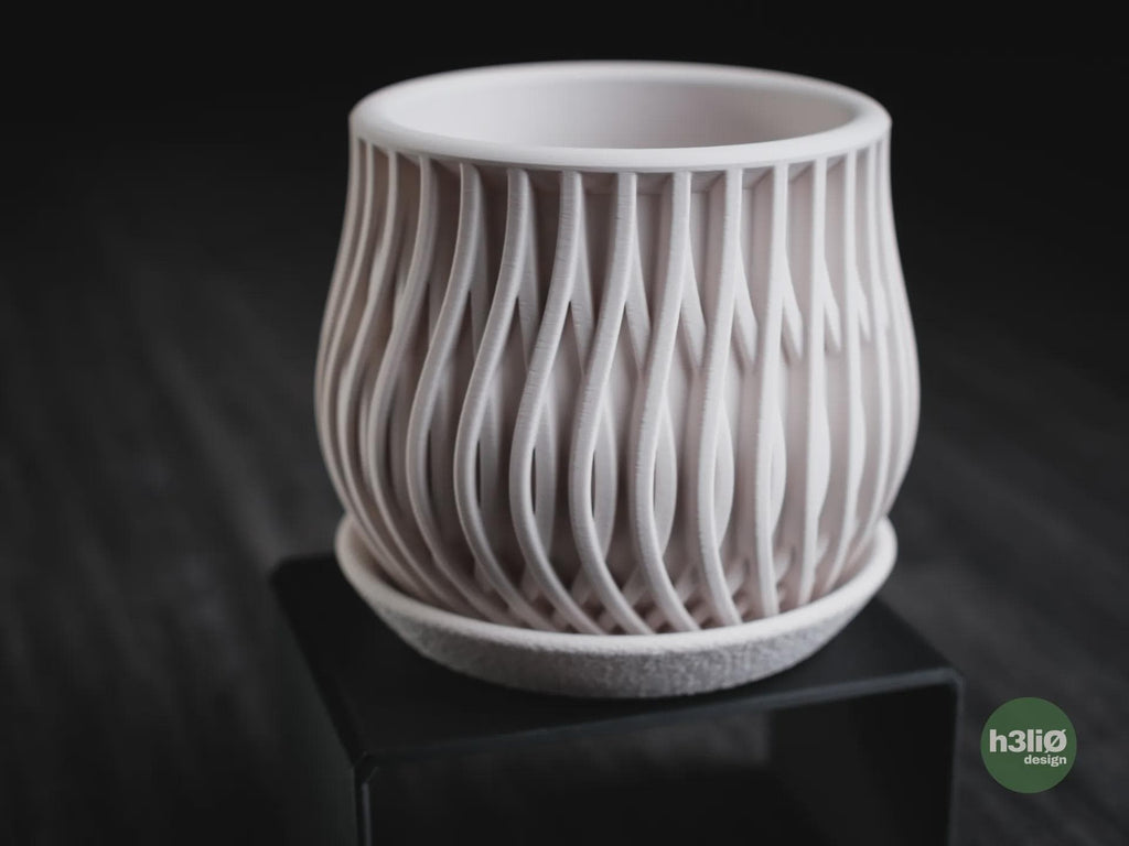 Viseu Geometric Planter, 3D printed in PLA, view 2 of 13