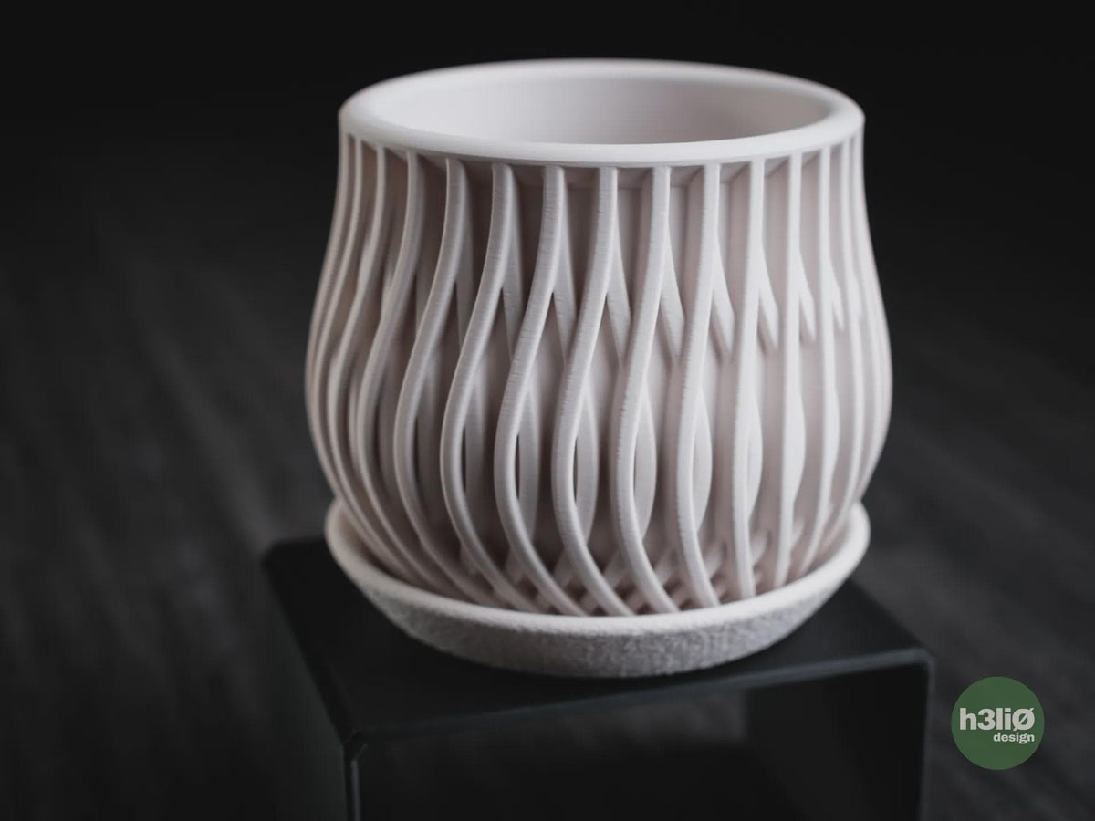 Viseu Geometric Planter, 3D printed in PLA, view 2 of 13