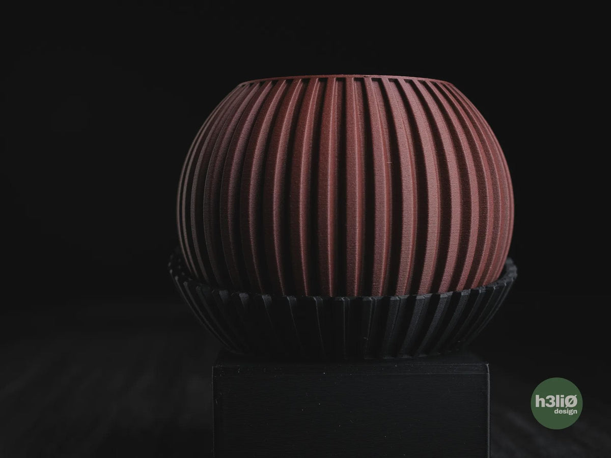 Zenith Geometric Planter, 3D printed in PLA, view 4 of 11