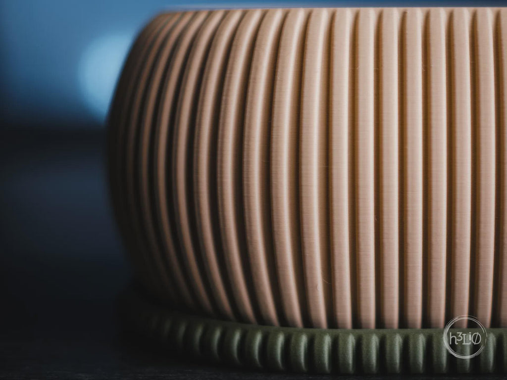 Zephyr Bonsai Planter, 3D printed in PLA, view 5 of 6