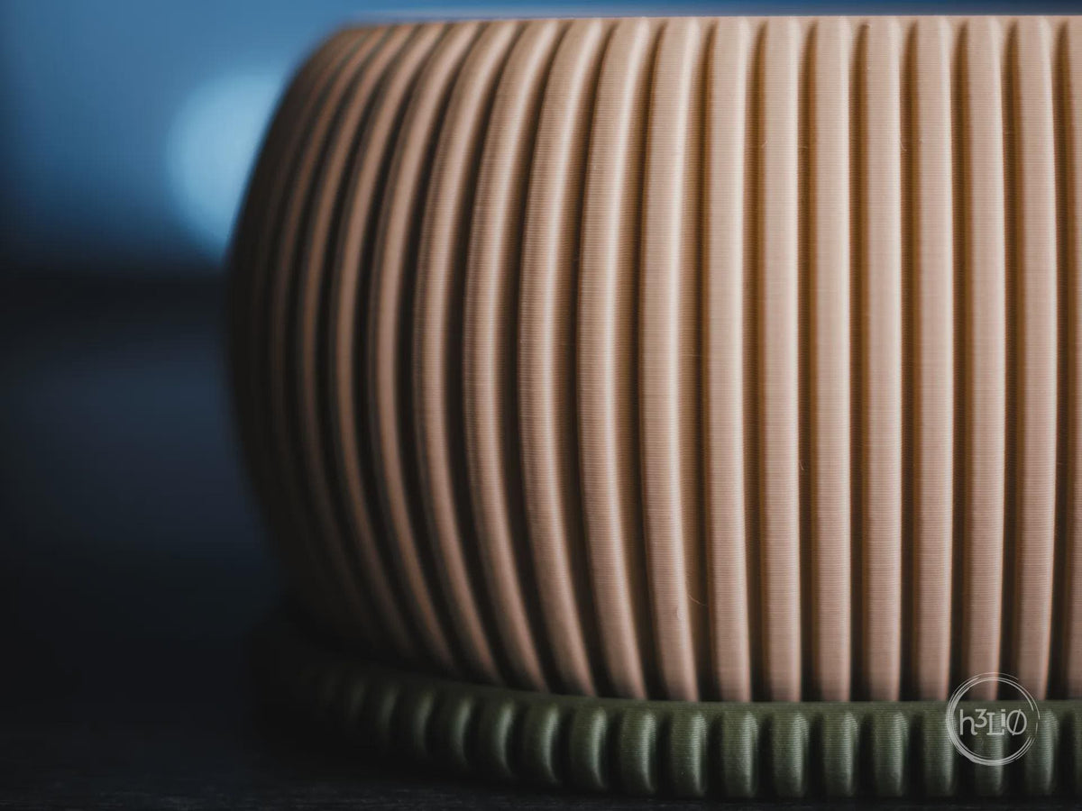 Zephyr Bonsai Planter, 3D printed in PLA, view 5 of 6