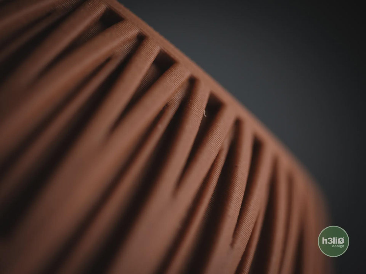 Lumen Geometric Planter, 3D printed in PLA, view 3 of 10
