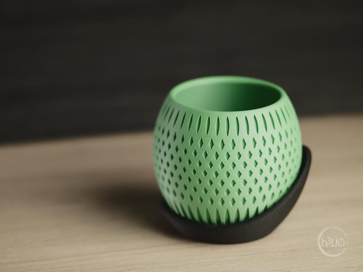 Orbit Geometric Planter, 3D printed in PLA, view 5 of 5