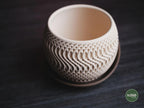 Radiant Geometric Planter, 3D printed in PLA, view 2 of 10