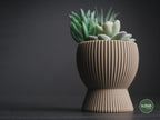 Tundra Geometric Planter, 3D printed in PLA, view 2 of 10