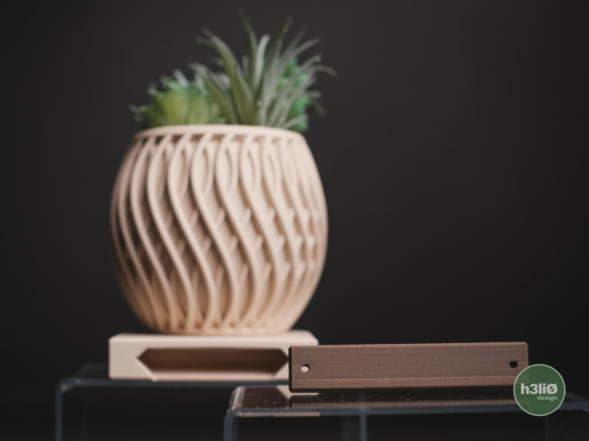 Loft Wall-Mounted Planter, 3D printed in PLA, view 5 of 13