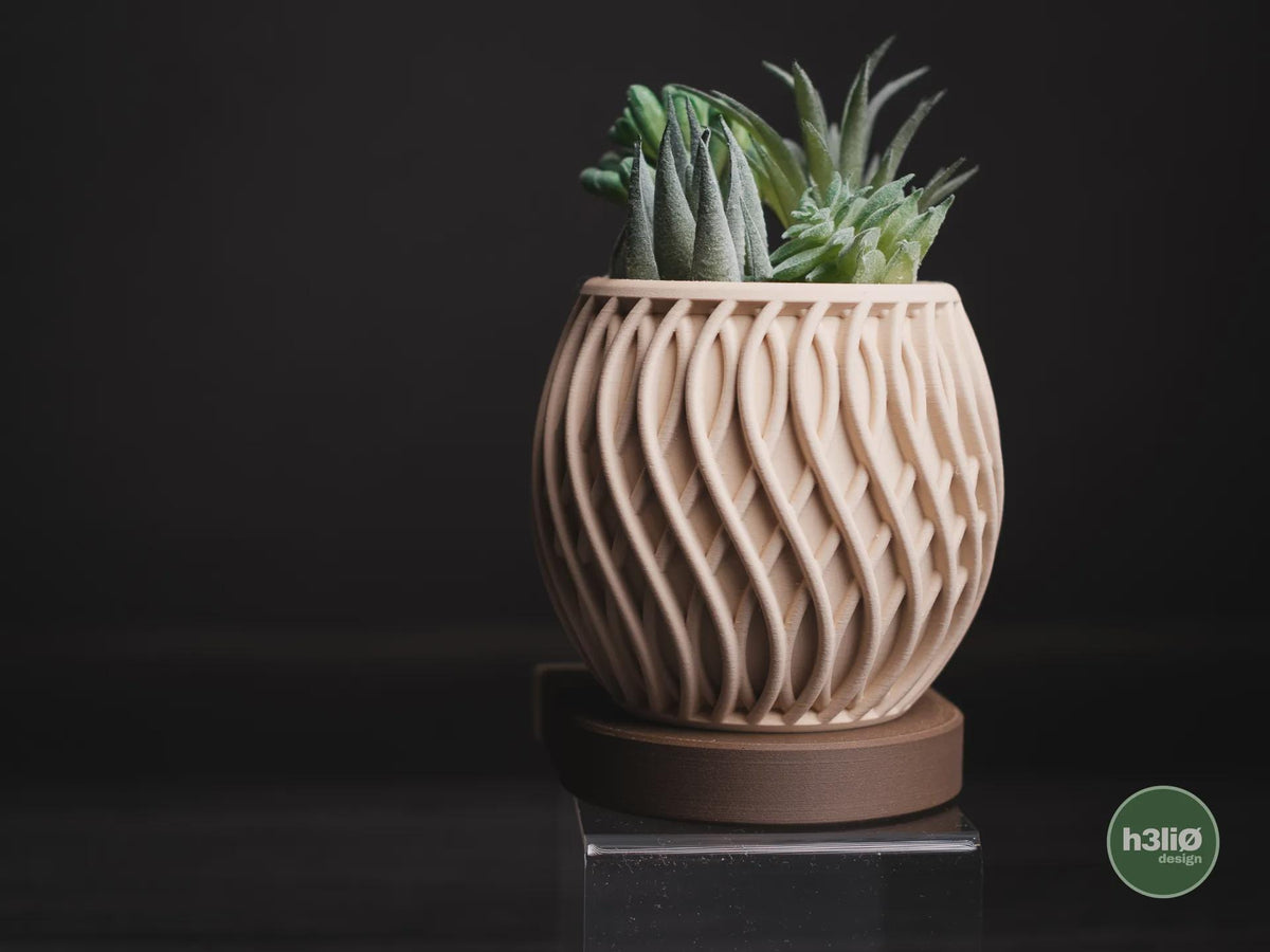 Loft Wall-Mounted Planter, 3D printed in PLA, view 13 of 13