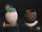 Loft Wall-Mounted Planter, 3D printed in PLA, view 2 of 13