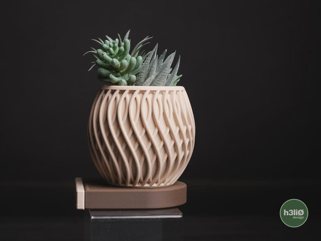 Loft Wall-Mounted Planter, 3D printed in PLA, view 7 of 13