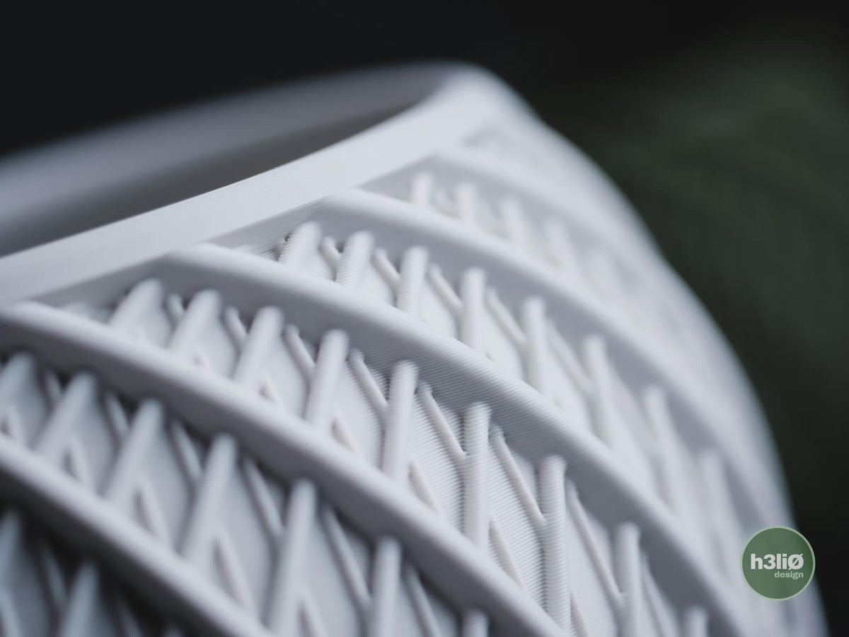 Vortex Geometric Planter, 3D printed in PLA, view 6 of 14