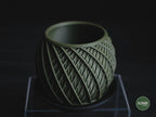 Vortex Geometric Planter, 3D printed in PLA, view 9 of 14