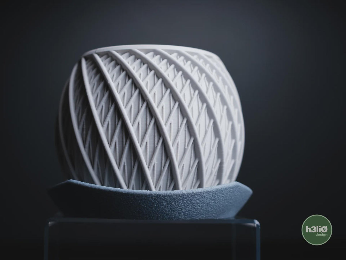 Vortex Geometric Planter, 3D printed in PLA, view 8 of 14