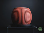 Halo Geometric Planter, 3D printed in PLA, view 2 of 16