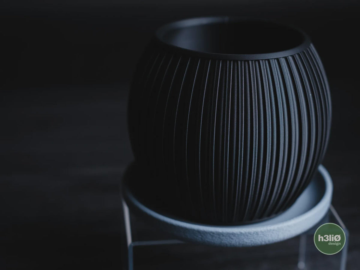 Halo Geometric Planter, 3D printed in PLA, view 5 of 16
